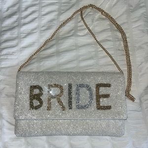Beaded Bride Clutch/Purse